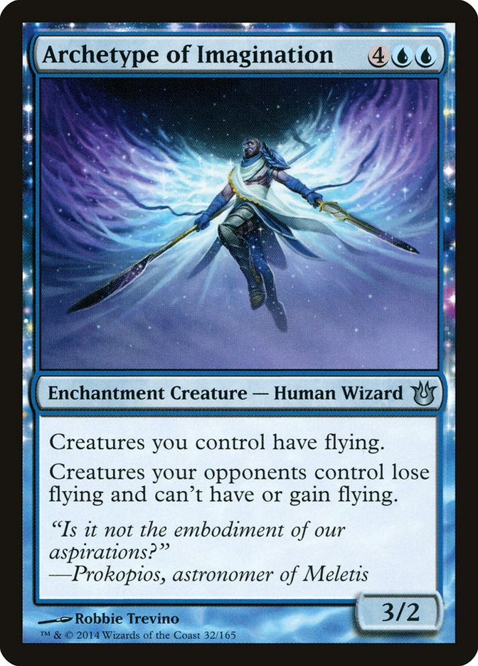 Archetype of Imagination – Uncommon Magic: The Gathering card from Born of the Gods (#32)