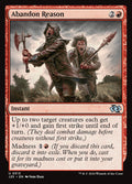 Abandon Reason – Uncommon Magic: The Gathering card from Foundations Jumpstart (#513)