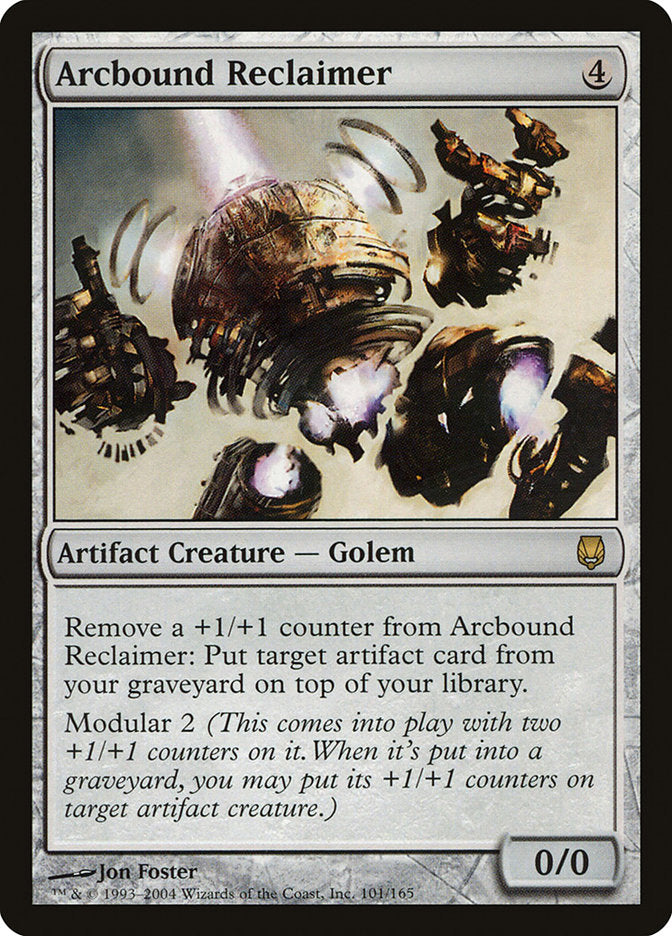 Arcbound Reclaimer – Rare Magic: The Gathering card from Darksteel (#101)