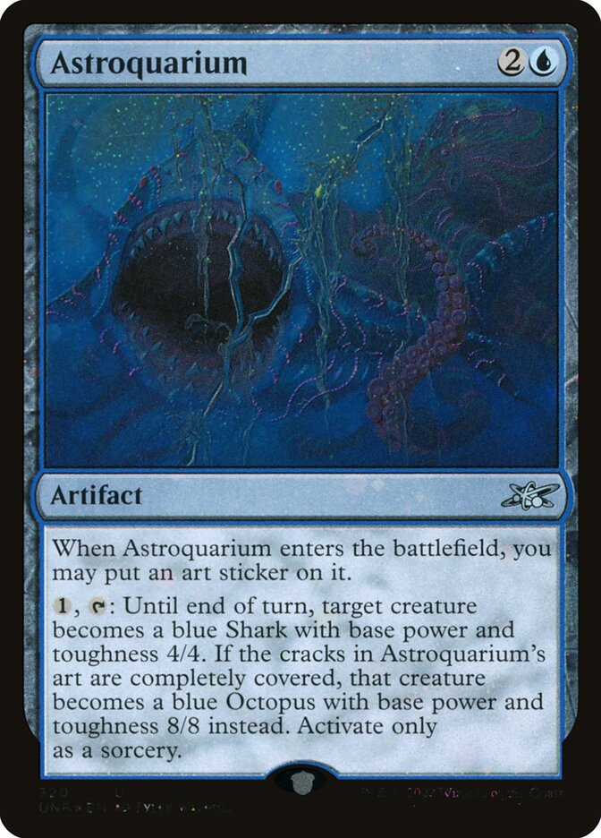 Astroquarium – Uncommon Magic: The Gathering card from Unfinity (#320)