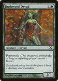 Rushwood Dryad – Common Magic: The Gathering card from Tenth Edition (#294)