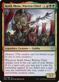 Rulik Mons, Warren Chief – Uncommon Magic: The Gathering card from Dominaria United (#217)