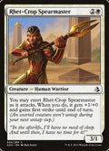 Rhet-Crop Spearmaster – Common Magic: The Gathering card from Amonkhet (#26)
