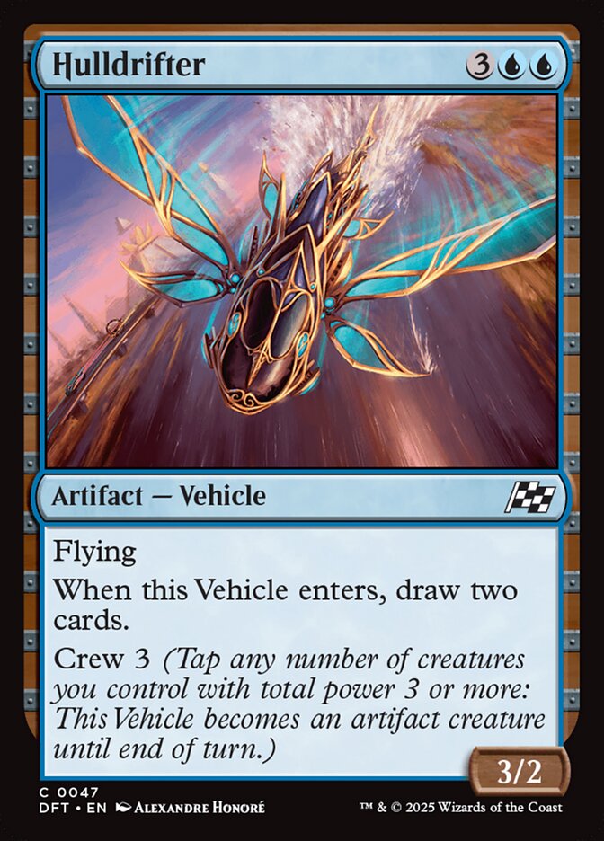Hulldrifter – Common Magic: The Gathering card from Aetherdrift (#47)