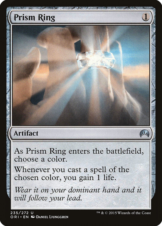 Prism Ring – Uncommon Magic: The Gathering card from Magic Origins (#235)