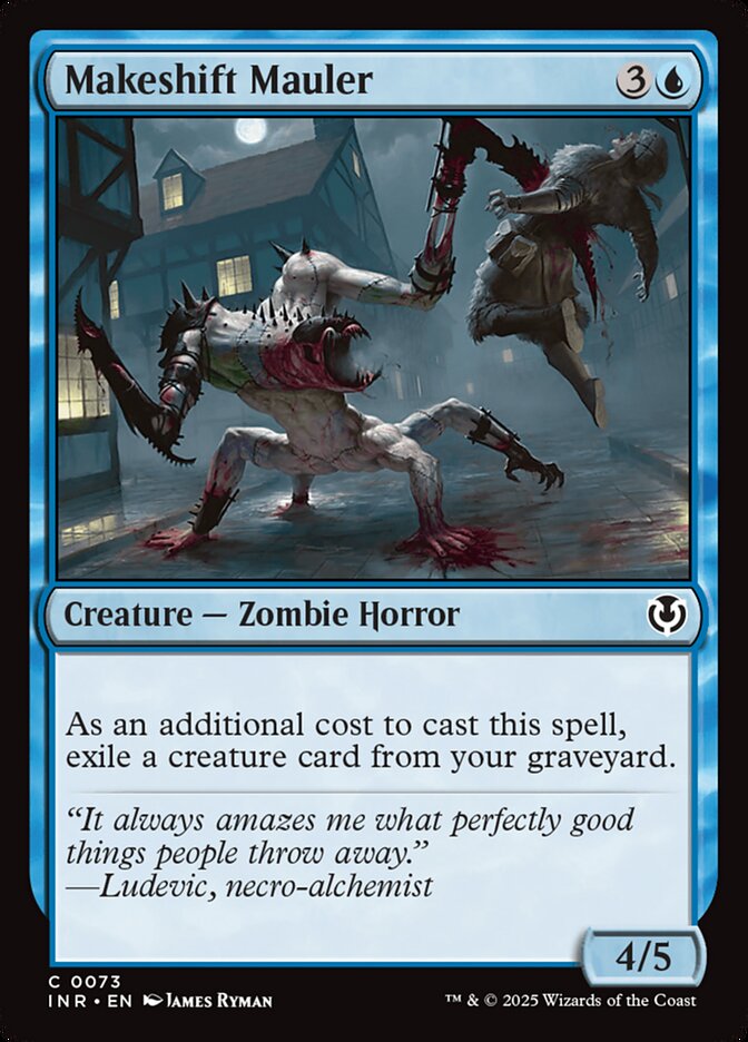 Makeshift Mauler – Common Magic: The Gathering card from Innistrad Remastered (#73)