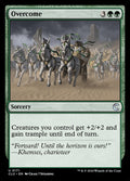 Overcome – Uncommon Magic: The Gathering card from Ravnica: Clue Edition (#171)
