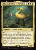 Choco, Seeker of Paradise – Rare Magic: The Gathering card from Final Fantasy (#215)