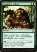 Aggressive Instinct – Common Magic: The Gathering card from Global Series Jiang Yanggu & Mu Yanling (#34)