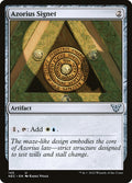 Azorius Signet – Uncommon Magic: The Gathering card from Neon Dynasty Commander (#145)