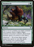 Outmuscle – Common Magic: The Gathering card from Throne of Eldraine (#170)