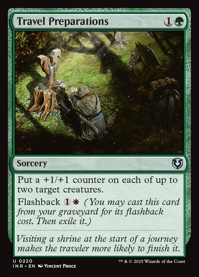 Travel Preparations – Uncommon Magic: The Gathering card from Innistrad Remastered (#220)