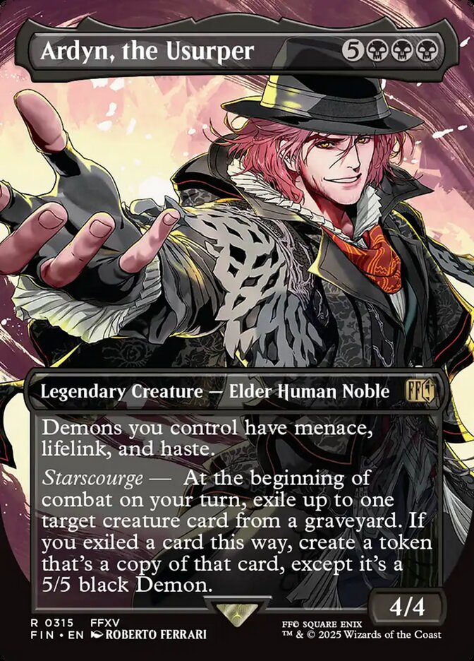 Ardyn, the Usurper – Rare Magic: The Gathering card from Final Fantasy (#315)
