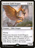 Ancient Gold Dragon – Mythic Magic: The Gathering card from Commander Legends: Battle for Baldur's Gate (#3)