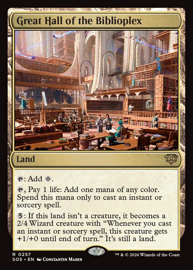 Great Hall of the Biblioplex (SOS 257)