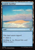 Lonely Sandbar – Common Magic: The Gathering card from Edge of Eternities Commander (#166)