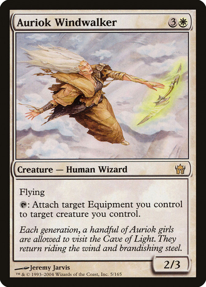 Auriok Windwalker – Rare Magic: The Gathering card from Fifth Dawn (#5)