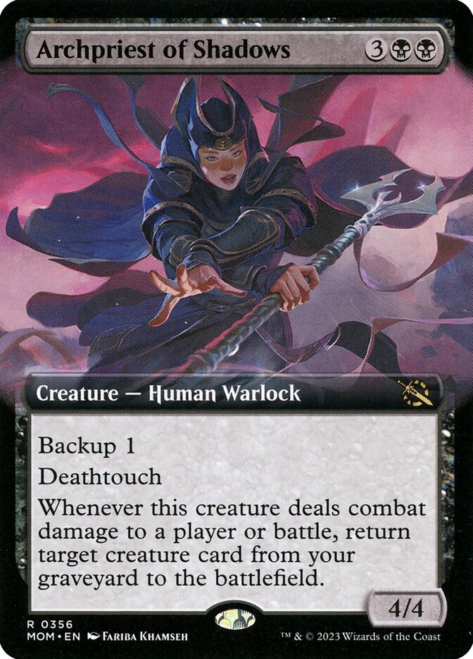 Archpriest of Shadows – Rare Magic: The Gathering card from March of the Machine (#356)