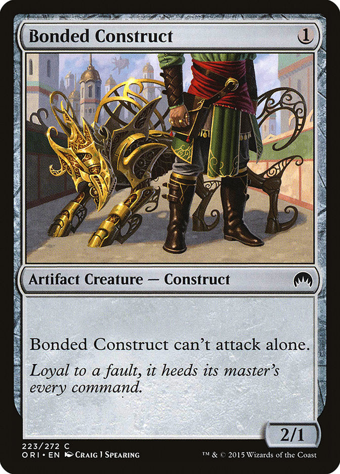 Bonded Construct – Common Magic: The Gathering card from Magic Origins (#223)
