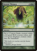 Bestial Menace – Uncommon Magic: The Gathering card from Worldwake (#97)