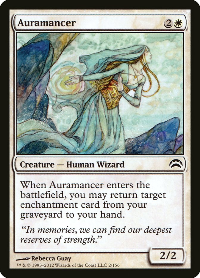 Auramancer – Common Magic: The Gathering card from Planechase 2012 (#2)