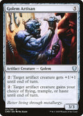 Golem Artisan – Uncommon Magic: The Gathering card from Commander Legends (#311)