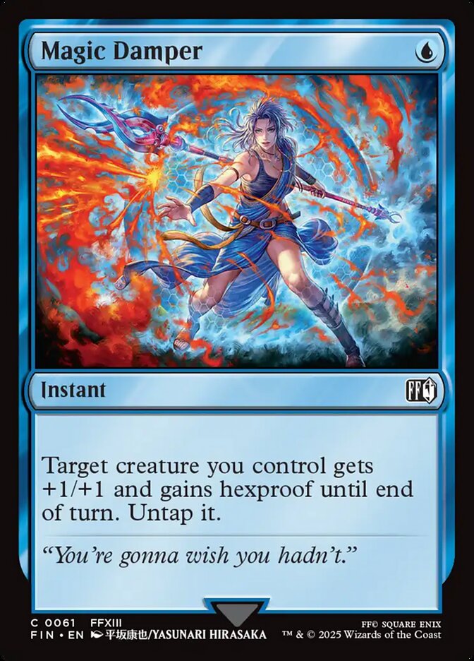 Magic Damper – Common Magic: The Gathering card from Final Fantasy (#61)