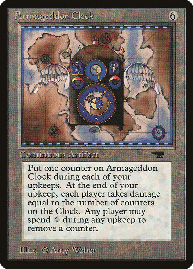 Armageddon Clock – Uncommon Magic: The Gathering card from Antiquities (#37)