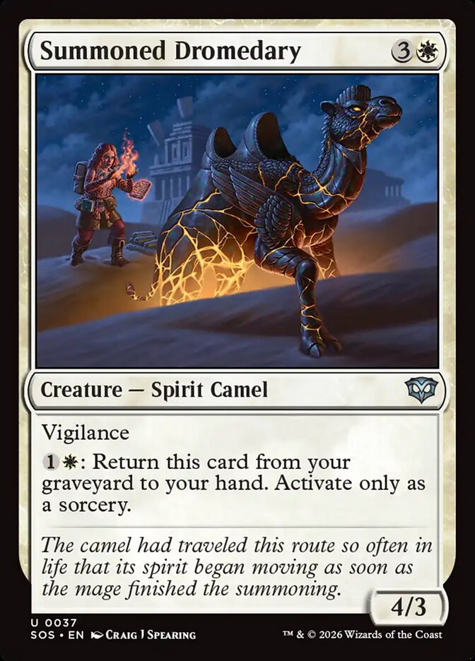 Summoned Dromedary (SOS 37)