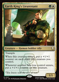 Earth King's Lieutenant – Rare Magic: The Gathering card from Avatar: The Last Airbender (#217)