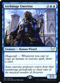Archmage Emeritus – Rare Magic: The Gathering card from Strixhaven: School of Mages Promos (#37s)