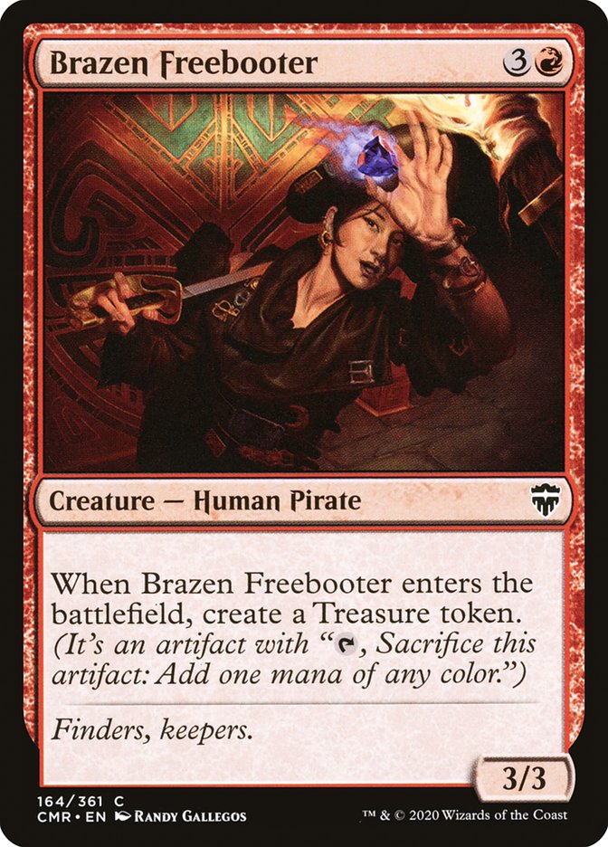 Brazen Freebooter – Common Magic: The Gathering card from Commander Legends (#164)