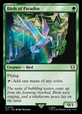 Birds of Paradise – Rare Magic: The Gathering card from Tales of Middle-earth Commander (#235)