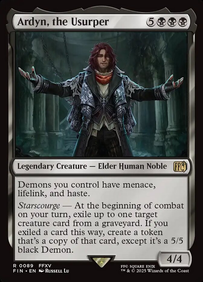 Ardyn, the Usurper – Rare Magic: The Gathering card from Final Fantasy (#89)