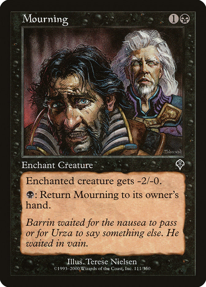Mourning – Common Magic: The Gathering card from Invasion (#111)