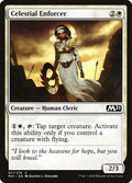 Celestial Enforcer – Common Magic: The Gathering card from Core Set 2021 (#11)