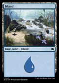 Island – Common Magic: The Gathering card from Bloomburrow (#371)