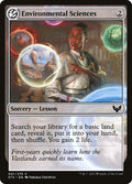 Environmental Sciences – Common Magic: The Gathering card from Strixhaven: School of Mages (#1)