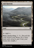 Ash Barrens – Uncommon Magic: The Gathering card from Murders at Karlov Manor Commander (#248)