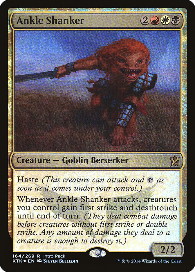 Ankle Shanker – Rare Magic: The Gathering card from Khans of Tarkir Promos (#164)