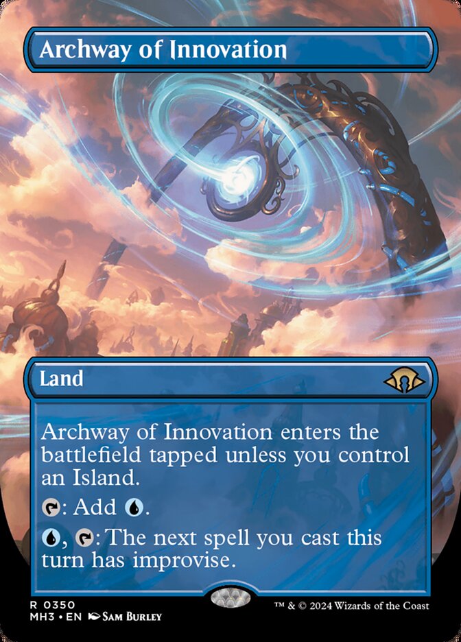 Archway of Innovation – Rare Magic: The Gathering card from Modern Horizons 3 (#350)