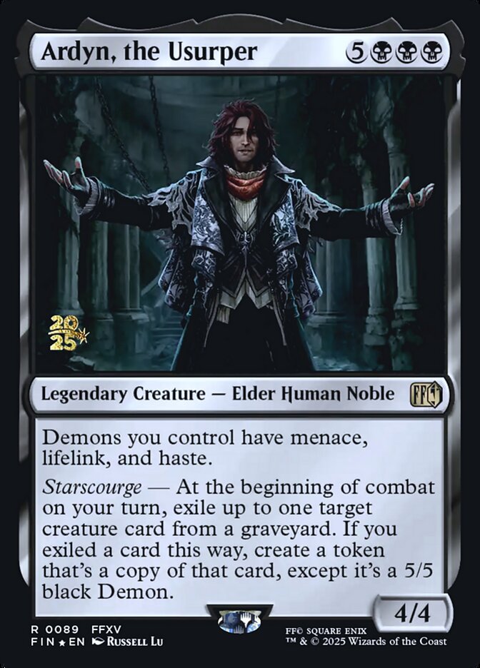 Ardyn, the Usurper – Rare Magic: The Gathering card from Final Fantasy Promos (#89s)