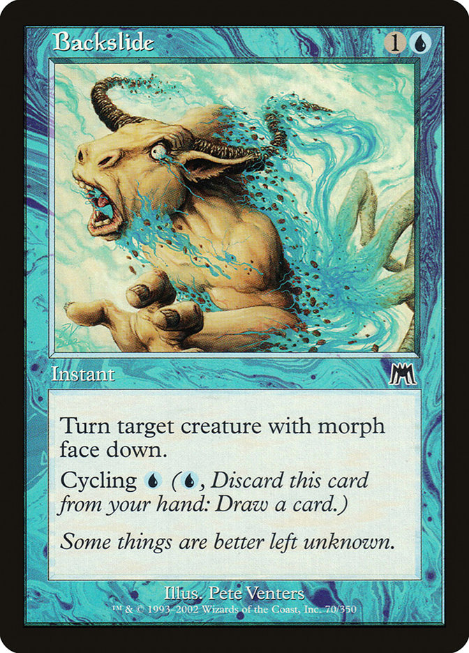Backslide – Common Magic: The Gathering card from Onslaught (#70)