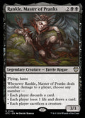 Rankle, Master of Pranks – Rare Magic: The Gathering card from Outlaws of Thunder Junction Commander (#148)