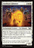 Lionheart Glimmer – Uncommon Magic: The Gathering card from Duskmourn: House of Horror (#19)