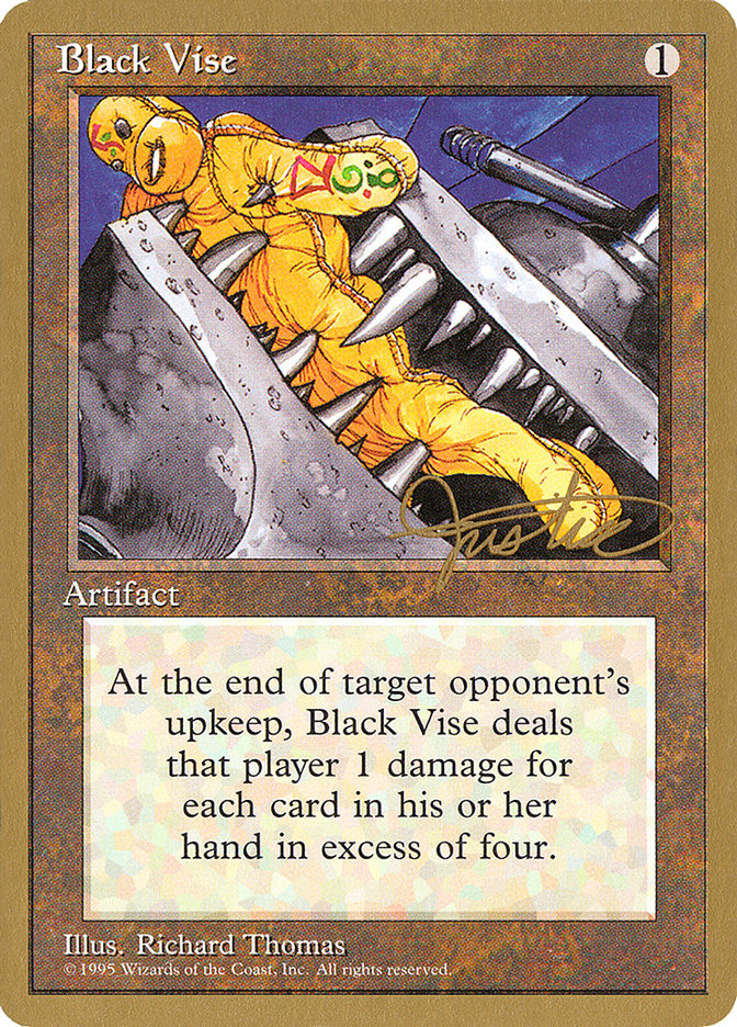 Black Vise – Uncommon Magic: The Gathering card from Pro Tour Collector Set (#mj299)