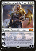 Ajani, Strength of the Pride – Mythic Magic: The Gathering card from The List (#M20-2)
