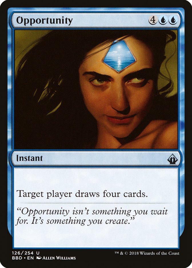 Opportunity – Uncommon Magic: The Gathering card from Battlebond (#126)