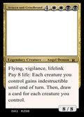 Avacyn and Griselbrand – Rare Magic: The Gathering card from Unknown Event (#RZ08a)