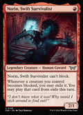 Norin, Swift Survivalist – Uncommon Magic: The Gathering card from Duskmourn: House of Horror (#145)